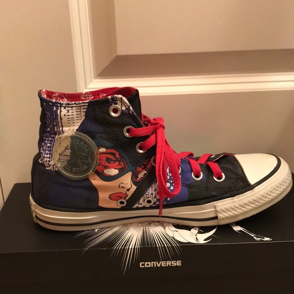Converse Shoes Size 8 Womens Converse Dc Catwoman Shoe Poshmark